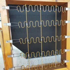 Life Easy Supply Upholstery Saggy Sofa Repair Kit Zig-Zag Spring Paper Wrapped Balance Wire 33ft + 40 Clips