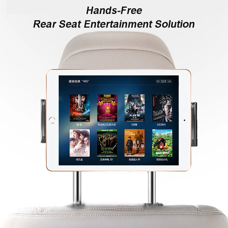 Life Easy Supply Other Products Car Headrest Pole Mount IPad Holder Universal Backseat Tablet Bracket Extendable & 360° Rotation 6 Life Easy Supply Other Products Car Headrest Pole Mount IPad Holder Universal Backseat Tablet Bracket Extendable & 360° Rotation