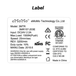 Life Easy Supply EMoMo 3MR157-203E Linear Actuator