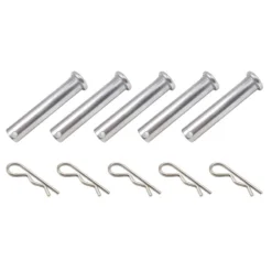 Life Easy Supply 5 Pcs DIY Install Clevis Pin & Clip For Recliner Linear Actuator Motor 0.3*2.29" Upholstery