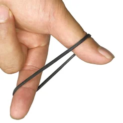 Life Easy Supply 2*2mm 75-100mm Rubber Square Belt For DIY Repair Record Player Walkman CD DVD - 20pcs