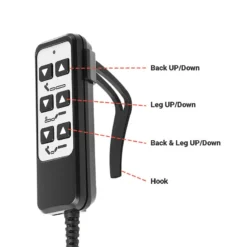 Life Easy Supply Richmat HJH5 Wired Remote Controller For Electric Adjustable Bed