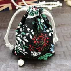 Life Easy Supply Other Products 8Pcs Drawstring Linen Storage Bag Beam Bag For Small Items Like Gifts Jewelry Cosmetic Electronics Coins