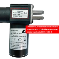 Life Easy Supply KDFSJ-403-4 Kaidi Linear Actuator For Power Recliner Lift Chair