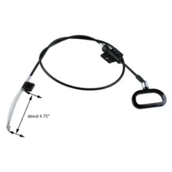 Life Easy Supply 98cm/38.6in Recliner Sofa Cable, Sofa Recliner Release Cable, D Ring Couch Recliner Pull Handle Upholstery