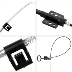 Life Easy Supply 98cm/38.6in Recliner Sofa Cable, Sofa Recliner Release Cable, D Ring Couch Recliner Pull Handle Upholstery