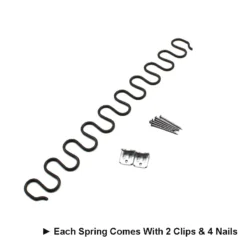 Life Easy Supply Upholstery Zig-Zag Spring Kit-6pk Springs Clips Nails For Furniture Chair Couch Repair 9 Life Easy Supply Upholstery Zig-Zag Spring Kit-6pk Springs Clips Nails For Furniture Chair Couch Repair