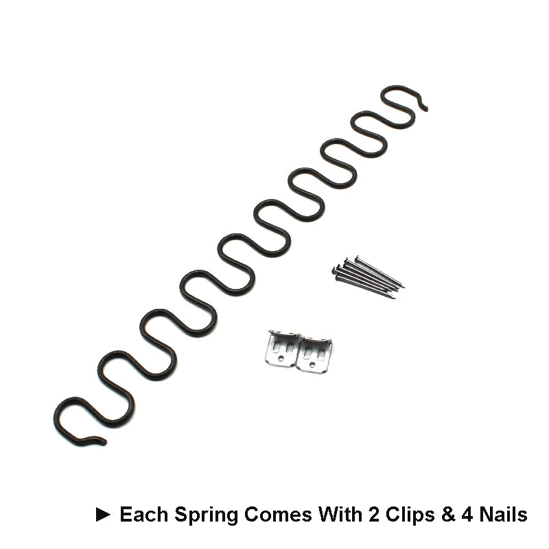 Life Easy Supply Upholstery Zig-Zag Spring Kit-6pk Springs Clips Nails For Furniture Chair Couch Repair 5 Life Easy Supply Upholstery Zig-Zag Spring Kit-6pk Springs Clips Nails For Furniture Chair Couch Repair