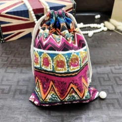 Life Easy Supply Other Products 8Pcs Drawstring Linen Storage Bag Beam Bag For Small Items Like Gifts Jewelry Cosmetic Electronics Coins