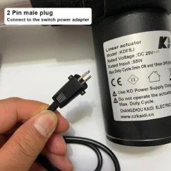 Life Easy Supply KDFSJ-403-7B Kaidi Linear Actuator For Power Recliner Lift Chairs Motor Replacement