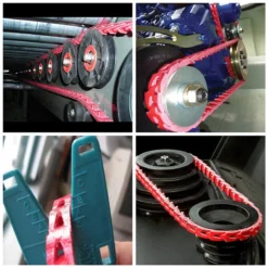 Life Easy Supply Adjustable Link V Belt Long Life Low Noise Ideal For Hash Working Conditions - 5ft 13 Life Easy Supply Adjustable Link V Belt Long Life Low Noise Ideal For Hash Working Conditions - 5ft