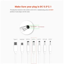 Life Easy Supply Power Adapter For Recliner Massage System 12V 2A DC5.5*2.1