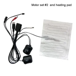 Life Easy Supply Vibration & Heat Massage System For Recliner Office Chair And Massage Mattress Massage Components