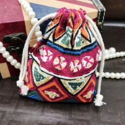 Life Easy Supply Other Products 8Pcs Drawstring Linen Storage Bag Beam Bag For Small Items Like Gifts Jewelry Cosmetic Electronics Coins