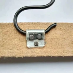 Life Easy Supply 100pcs Upholstery Zig-Zag Spring Clips S Clips DIY Chair & Sofa Spring Repair Clips - With Plastic Sleeve