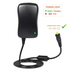 Life Easy Supply 3-12V Adjustable Power Switch Adapter 30W With 8 DC Conversion Plugs And USB Port Power Adapter