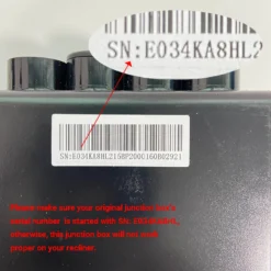 Life Easy Supply Replacement EMoMo Junction Box For Recliner Lift Chair SN:E034KA8HL