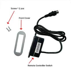 Life Easy Supply EMoMo HX90HU Power Recliner Switch 5 Button 5 Pin With USB Port Switch & Charger