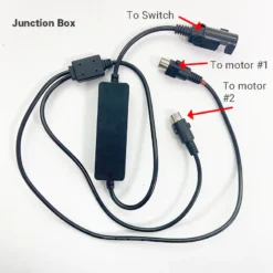 Life Easy Supply Switch & Charger MLSK35-G(LSF)1.3M-L Recliner Switch & Junction Box 5 Button USB
