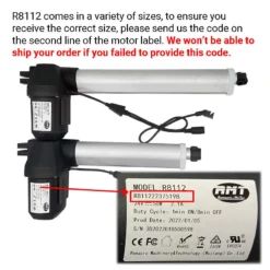 Life Easy Supply RMT R8112 Linear Actuator Remacro Motor