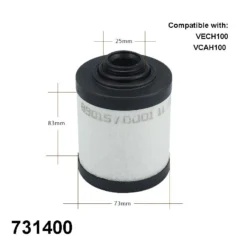 Life Easy Supply Other Products Exhaust Oil Mist Filter Replaces Rietschle 731400 For VECH100/VCAH100 Vacuum Pump